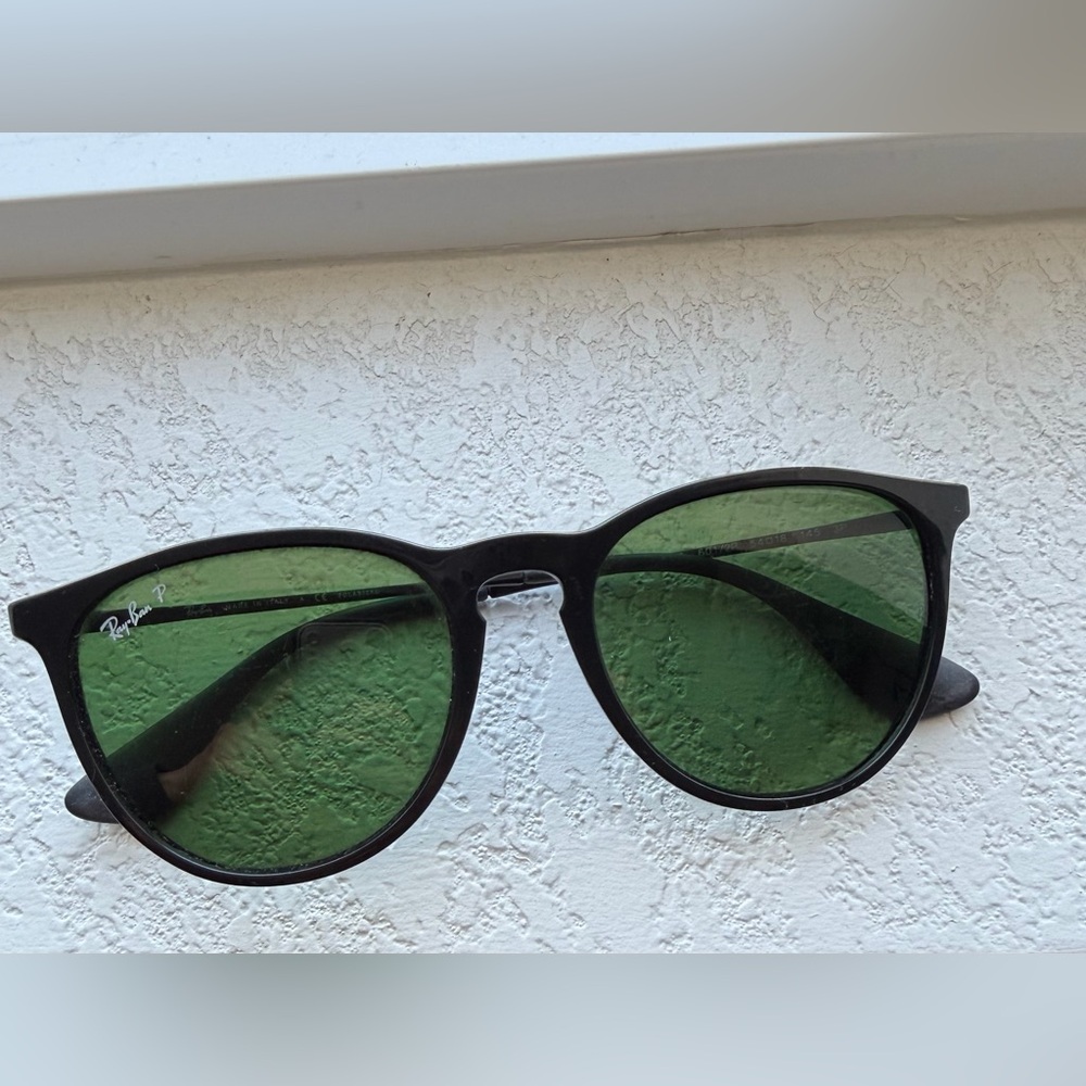 Ray-Ban Erika Black Classic Polarized Sunglasses
